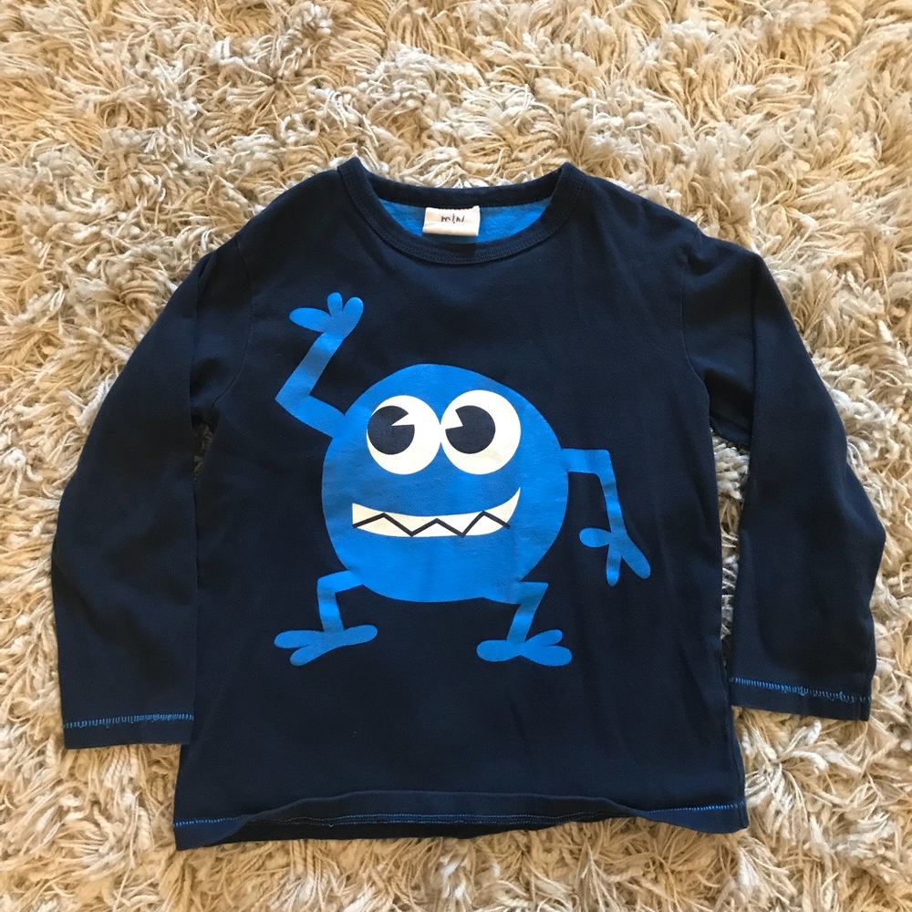 Mini Boden long sleeve shirt. Boys 4-5.